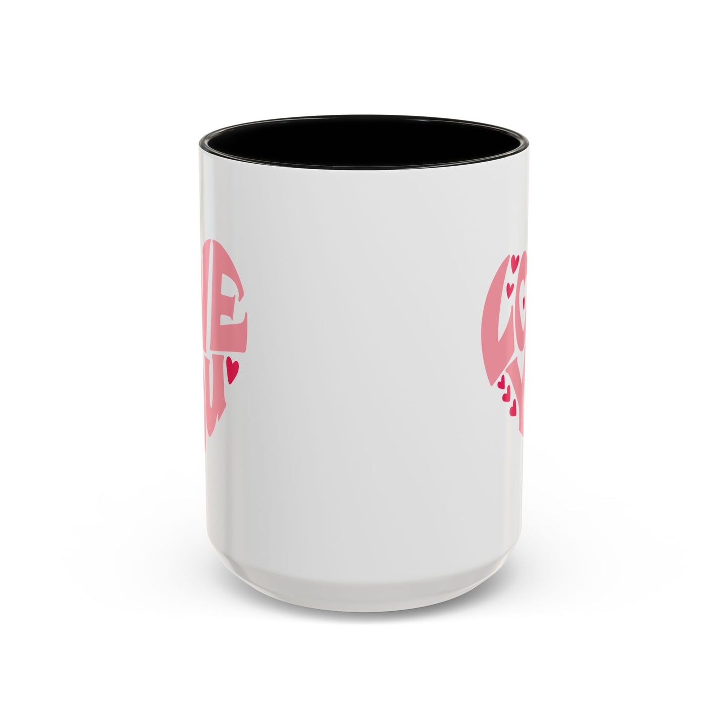 Valentine's Day Mug - Love You Heart Lettering