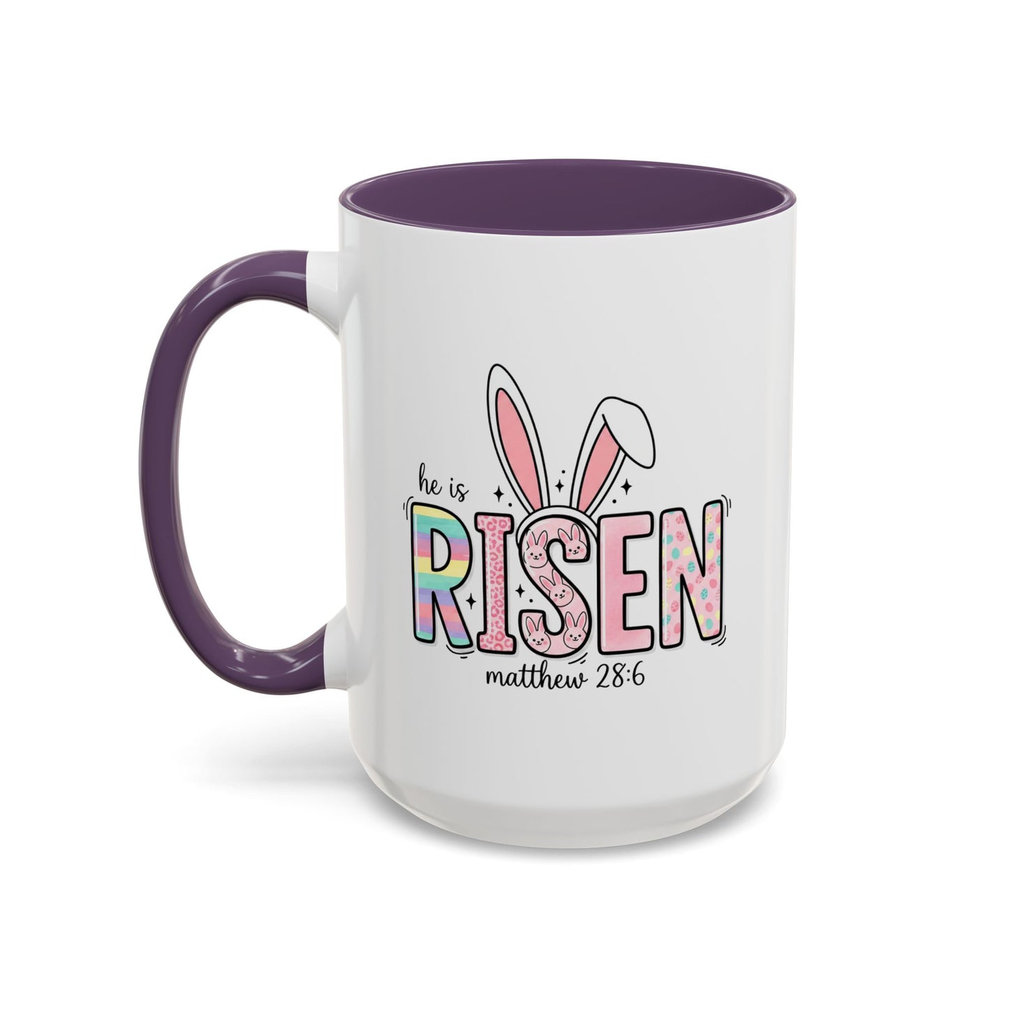 Easter Mug - He Is Risen Bunny