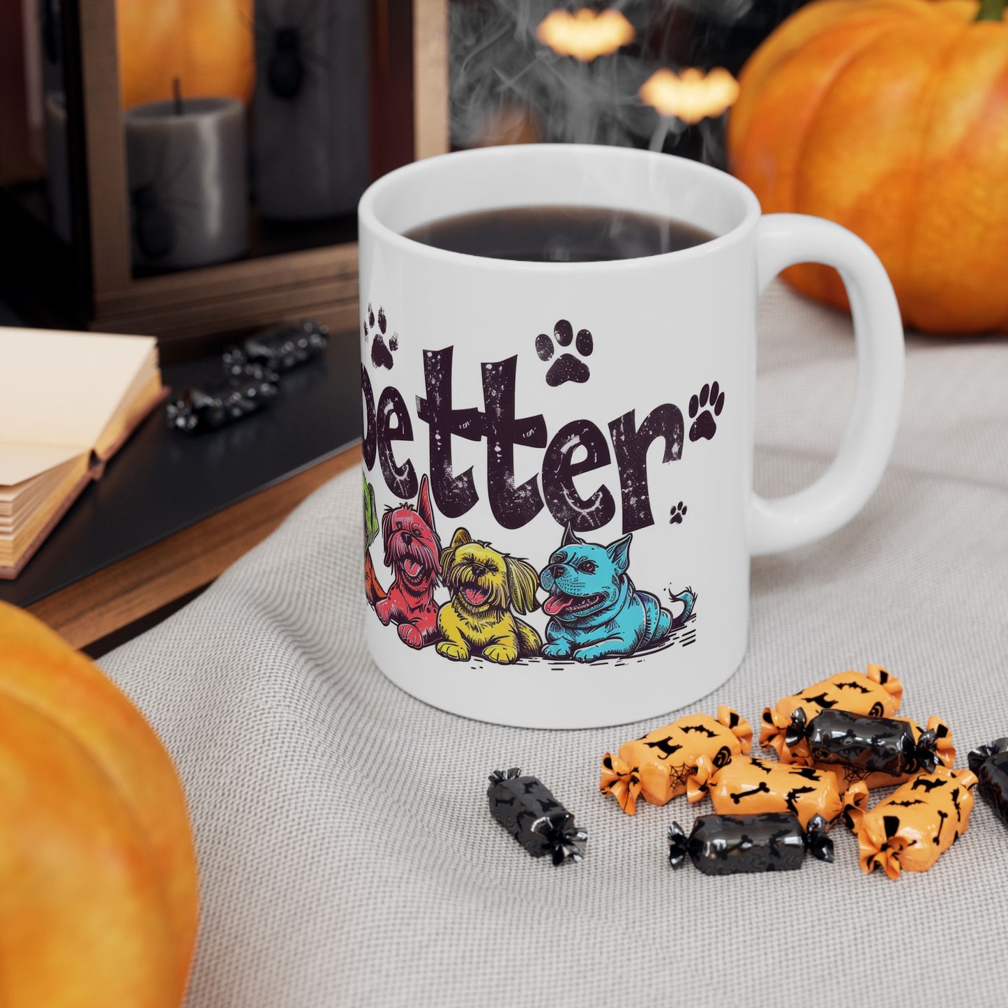 Animal Mug - Life Is Better With Dogs