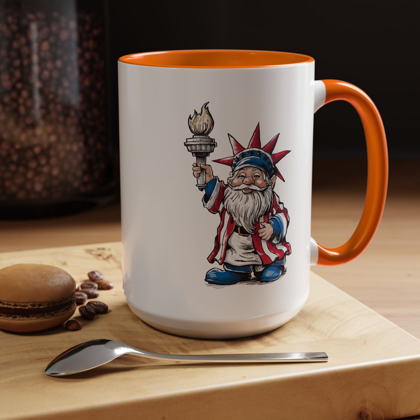 4th of July Mug - American Gnome 7