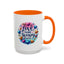 Wellness Mug - Love More Worry Less Circle
