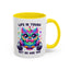 Wellness Mug - Life Is Tough Owl