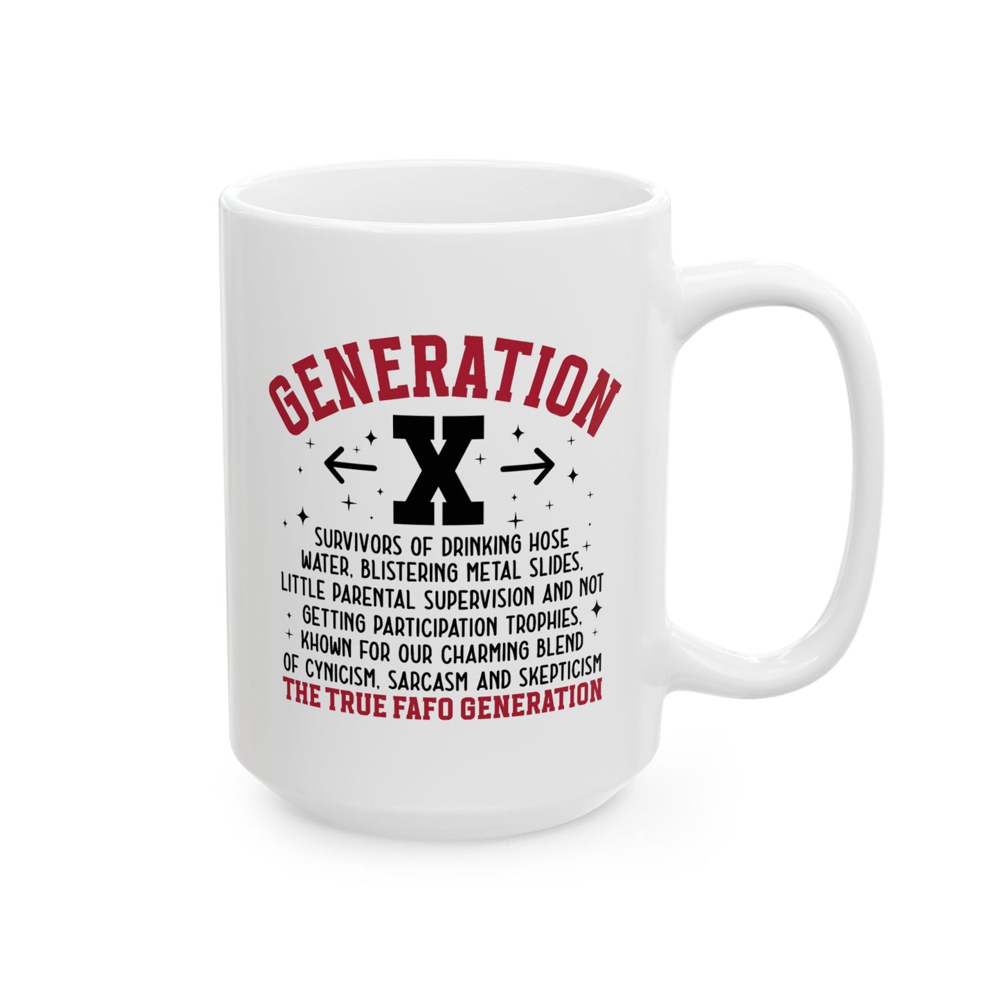 Humor Mug - Generation X