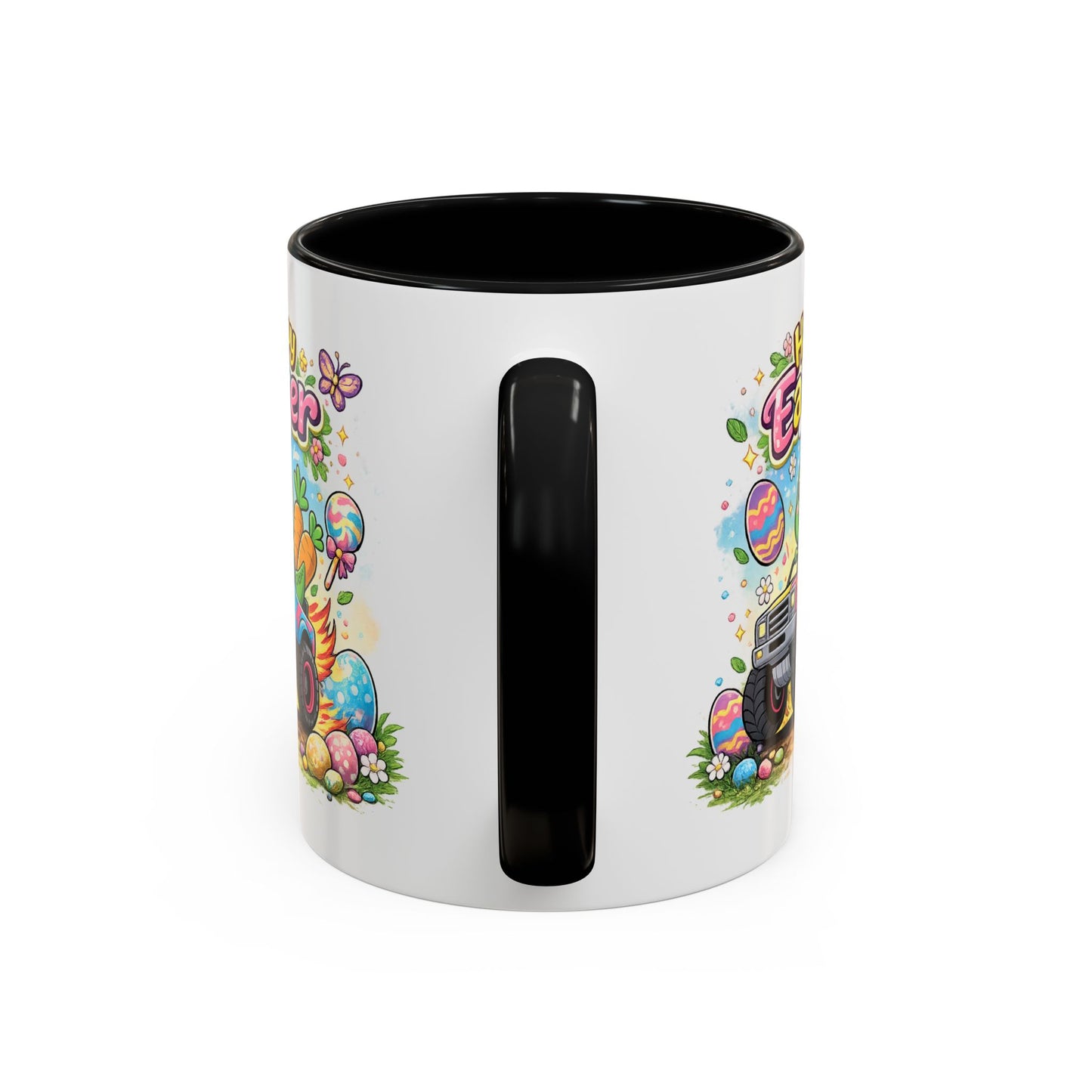 Easter Mug - Dinosaur Monster Truck