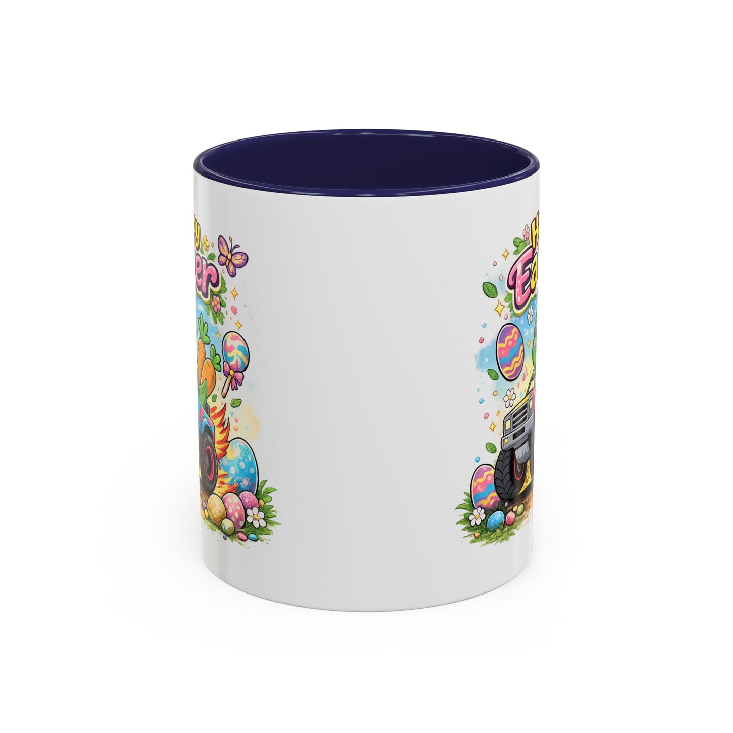 Easter Mug - Dinosaur Monster Truck