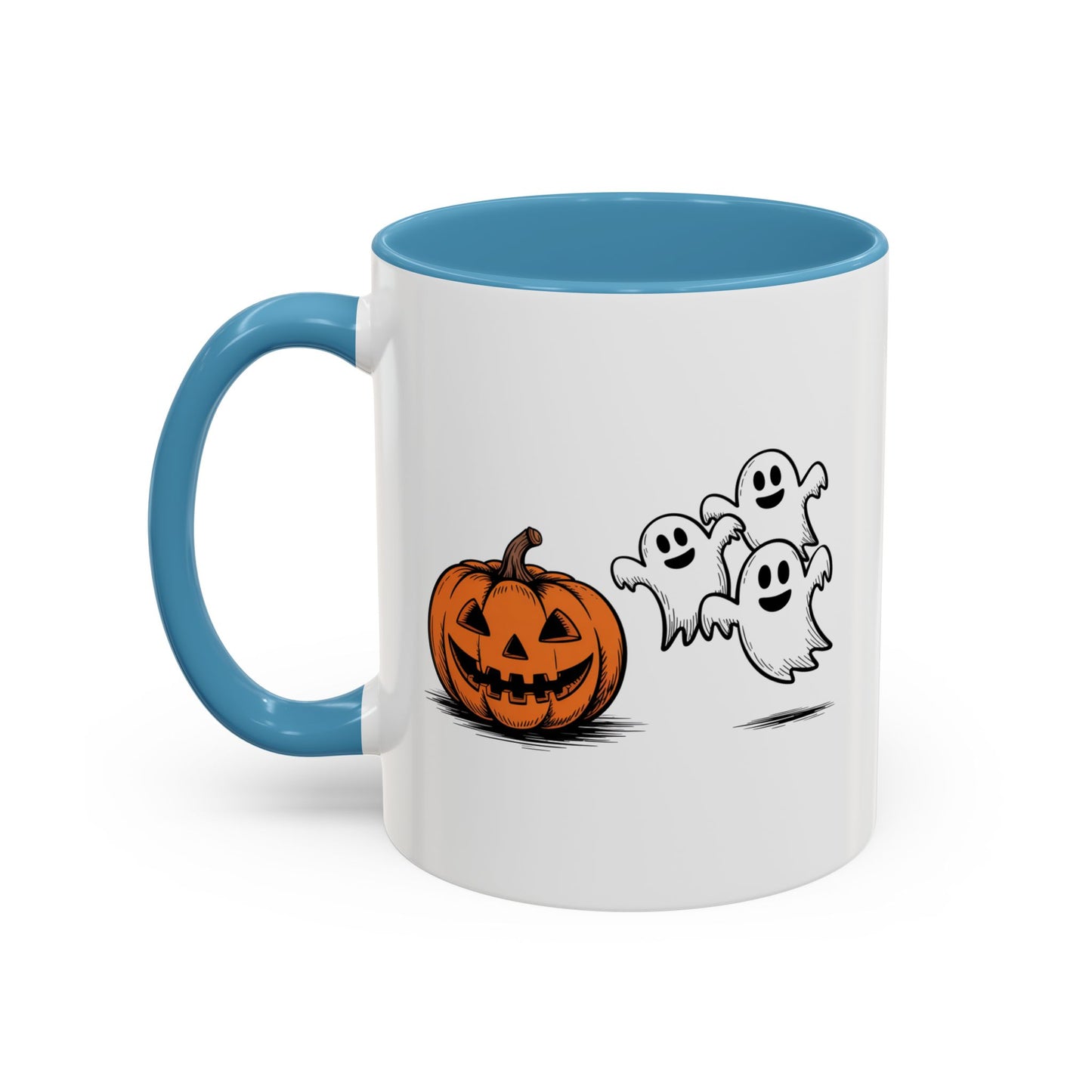 Halloween Mug - Pumpkin & Ghosts
