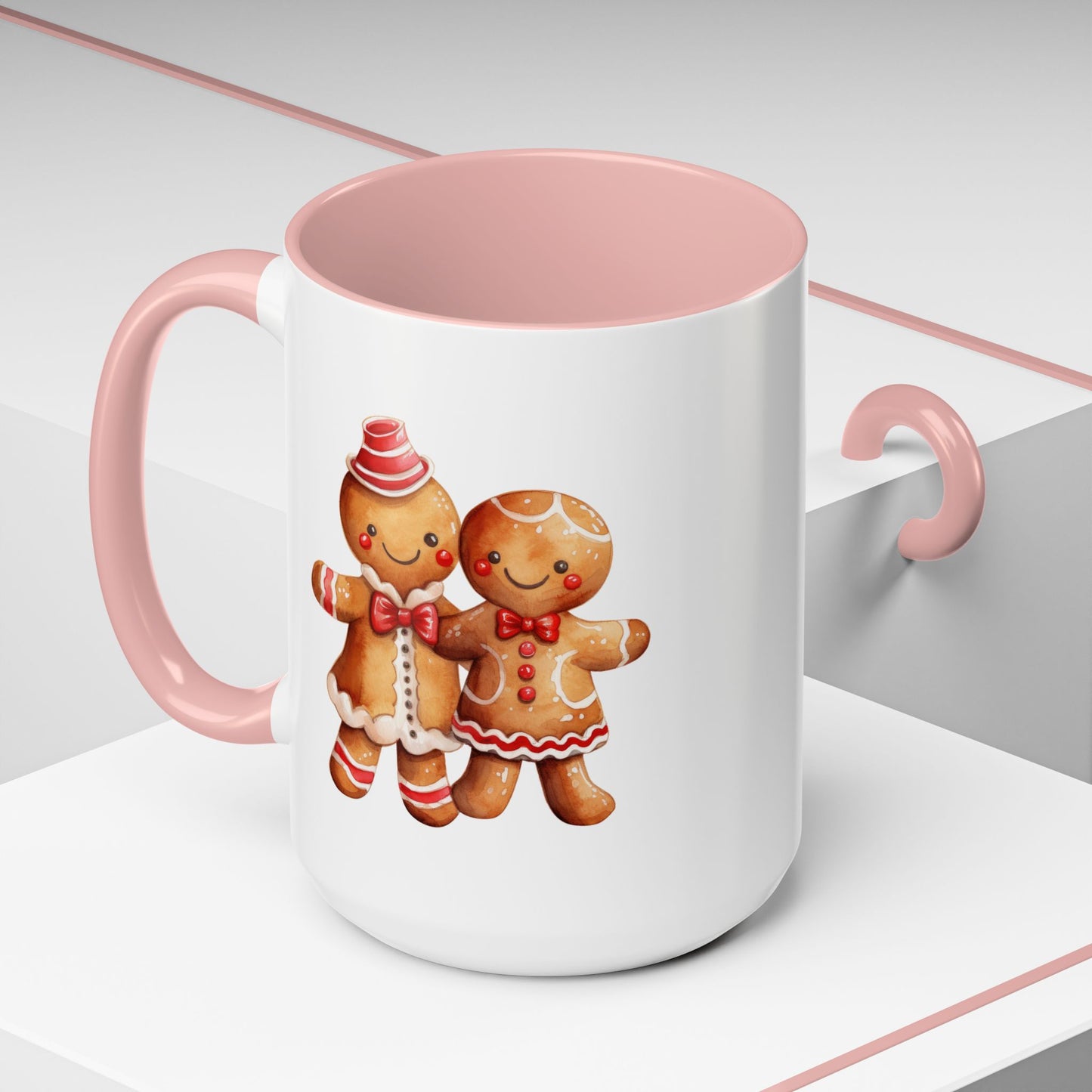 Christmas Mug - Gingerbread Man Boy & Girl