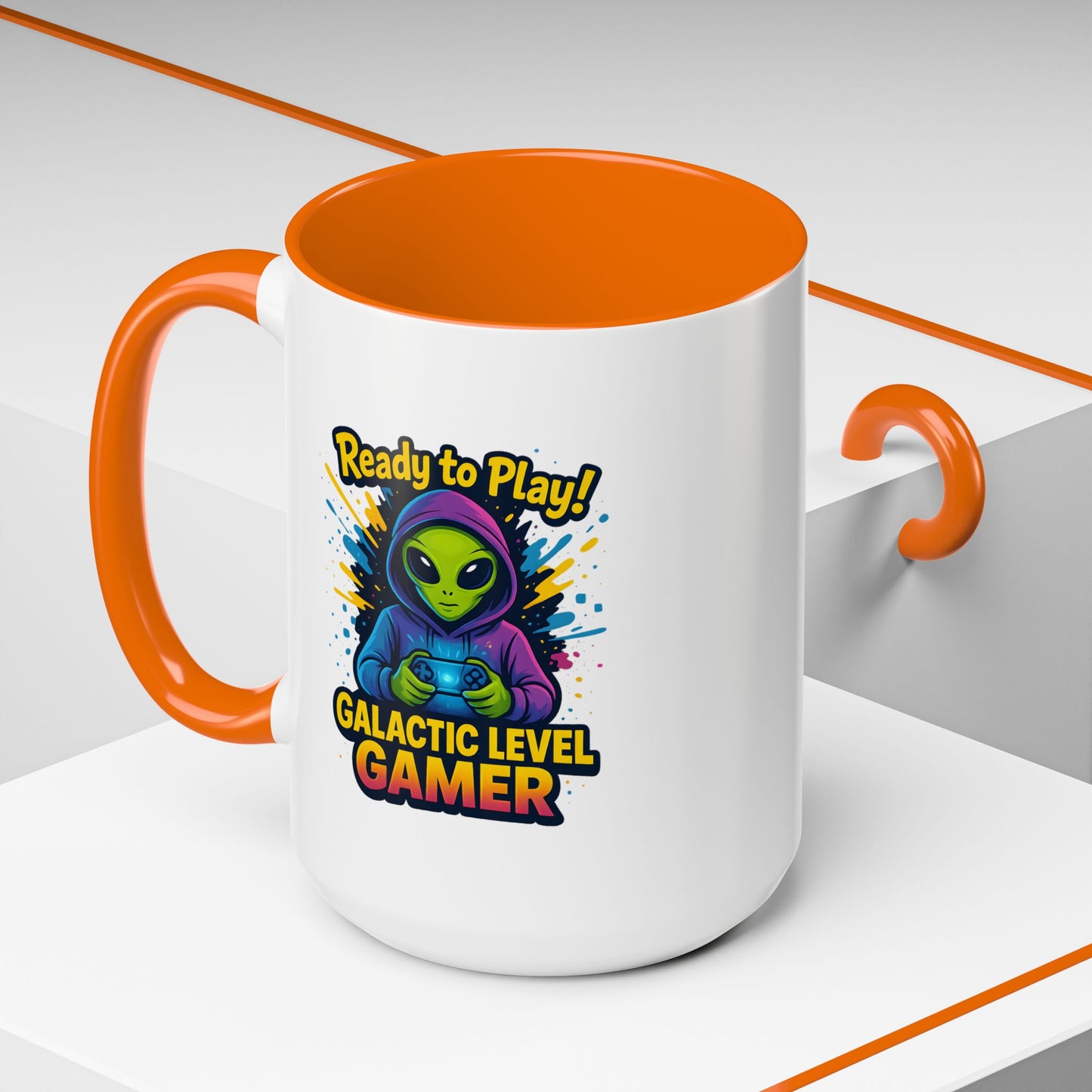 Alien Mug - Galactic Level Gamer