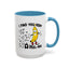Adult Mug - I Find You Very A-Peel-Ing