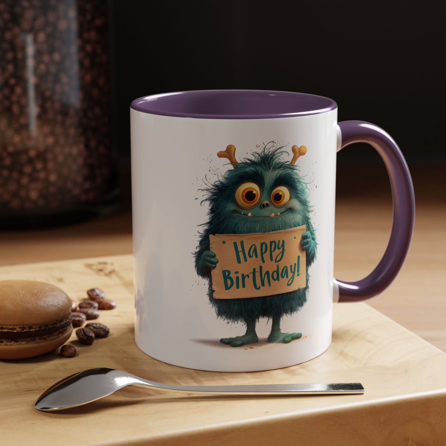 Birthday Mug - Birthday Sign Monster