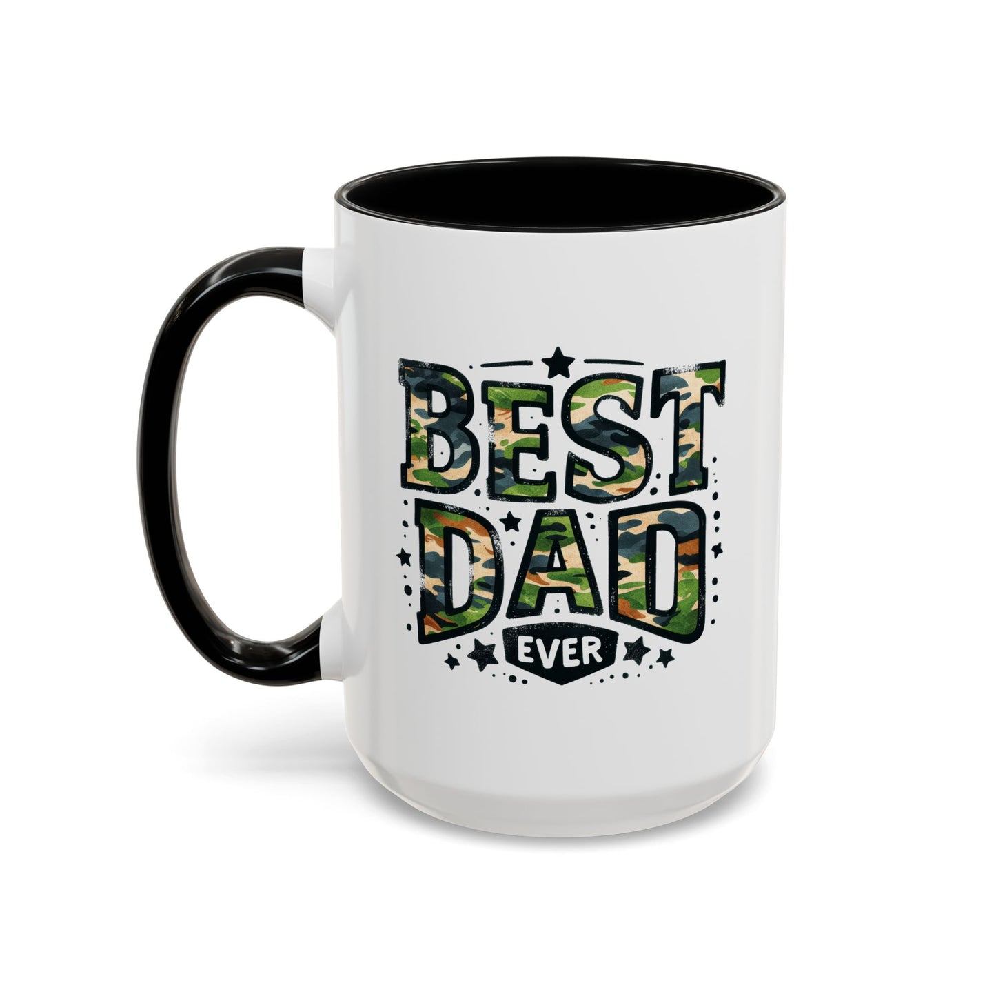 Father's Day Mug - Best Dad Ever Cammo