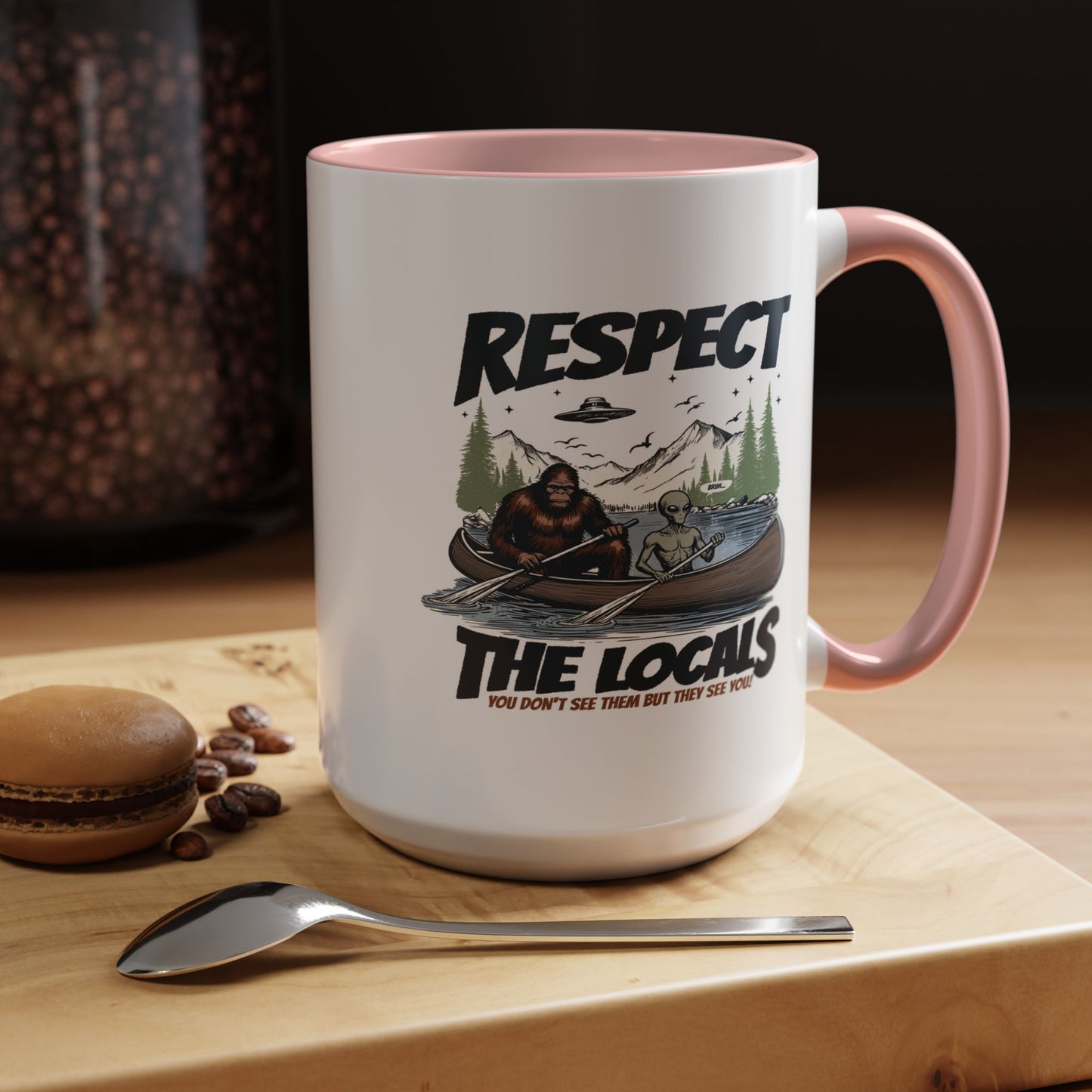 Alien Mug - Respect The Locals