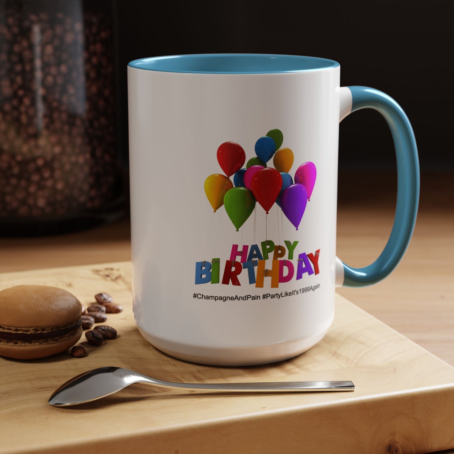 Birthday Mug- Champagne And Pain