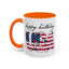 4th of July Mug - Happy Birthday USA