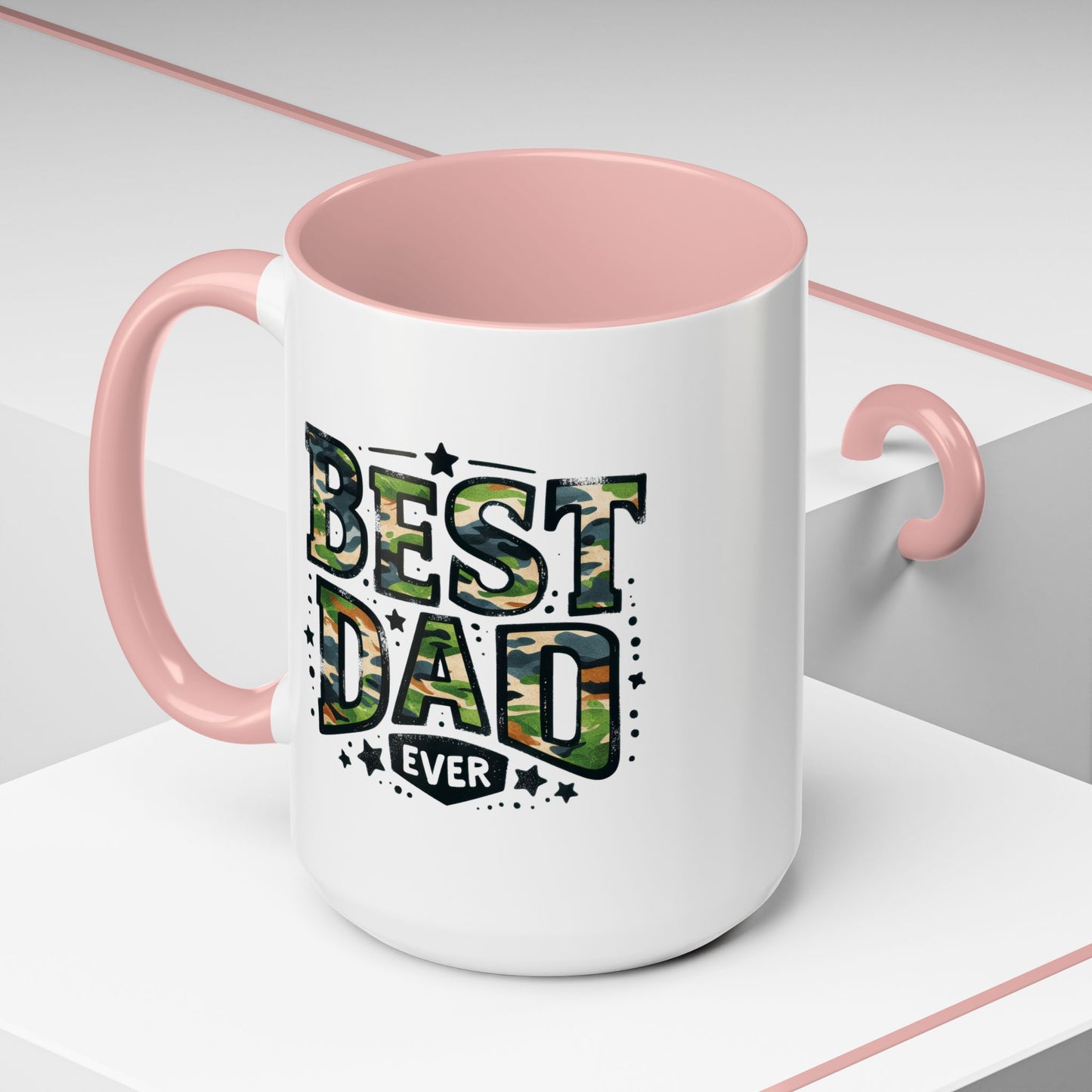 Father's Day Mug - Best Dad Ever Cammo