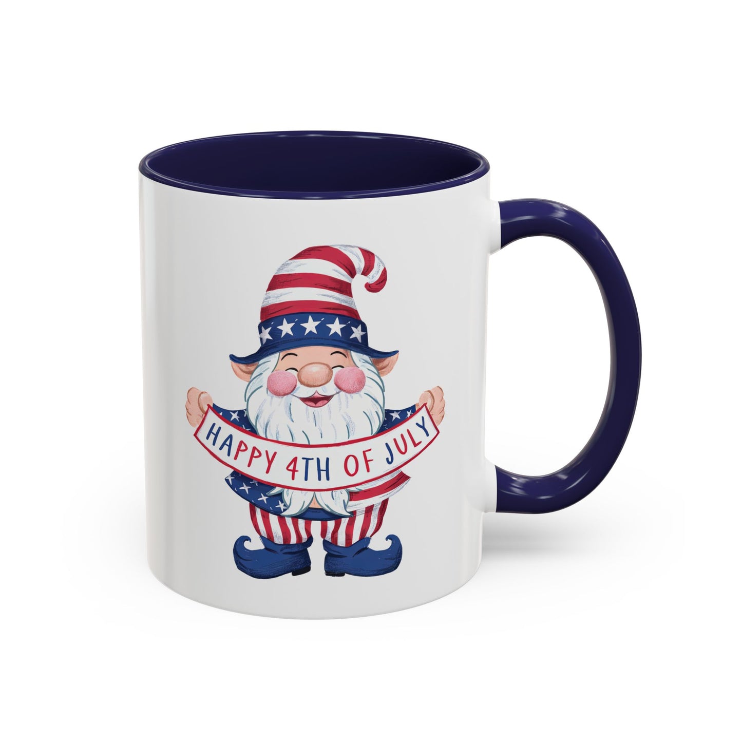 4th of July Mug - American Gnome 13