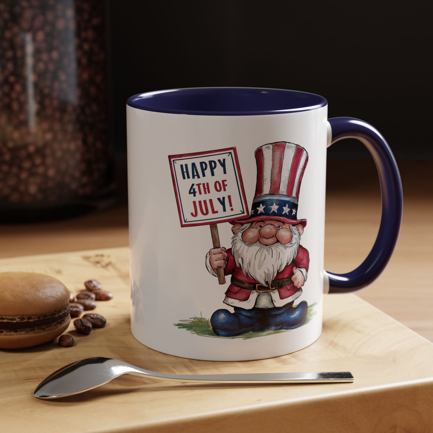 4th of July Mug - American Gnome 8