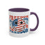 4th of July Mug - Freedom Smiley Face