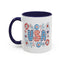4th of July Mug - USA Preppy Floral