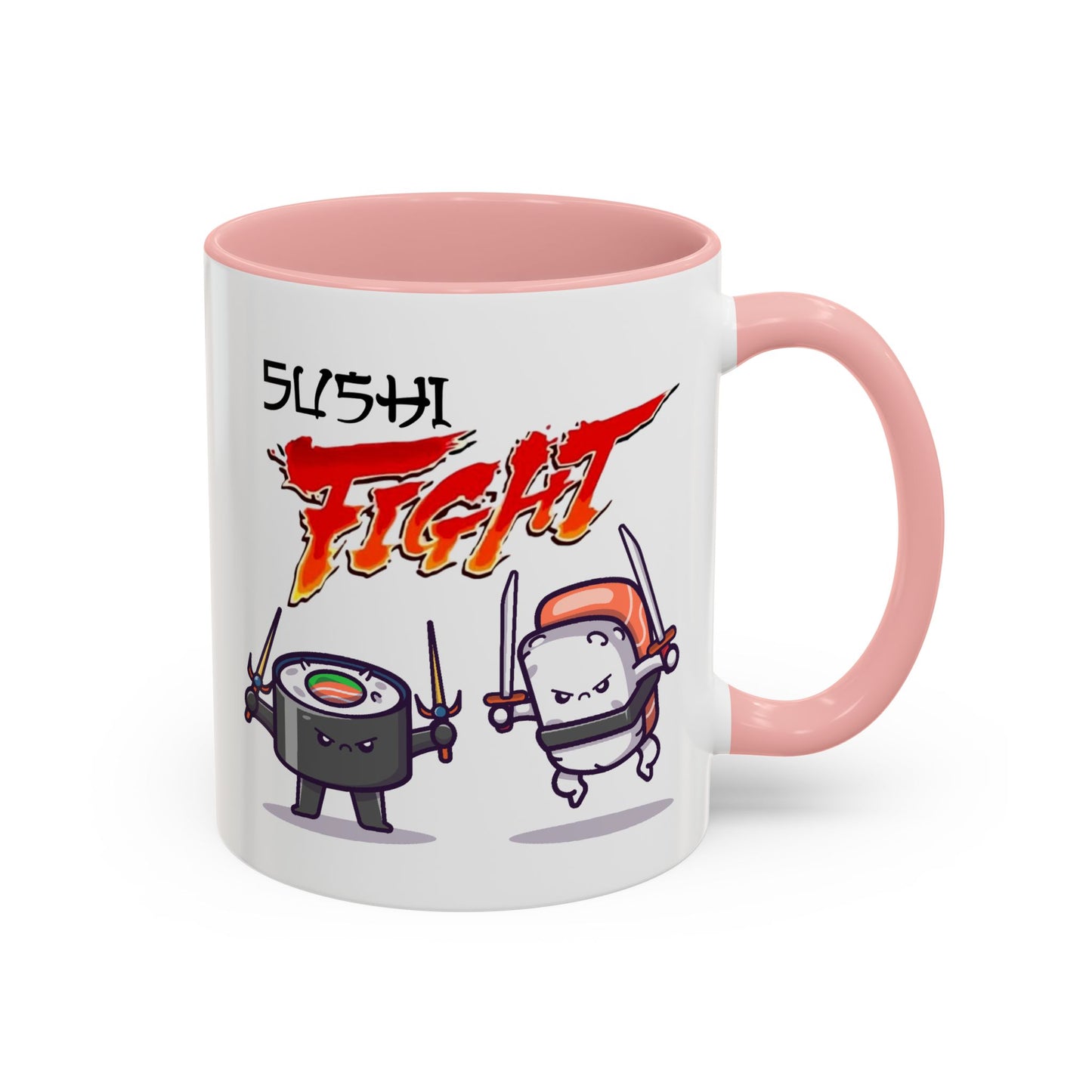 Humor Mug - Sushi Fight