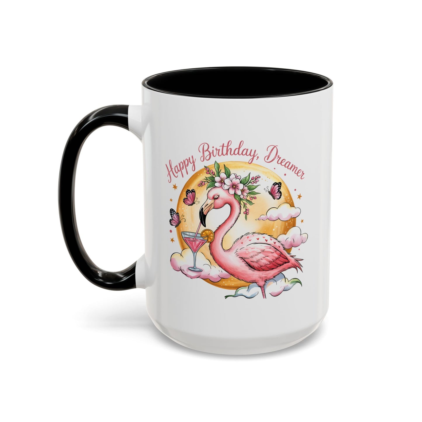 Birthday Mug - Pink Flamingo