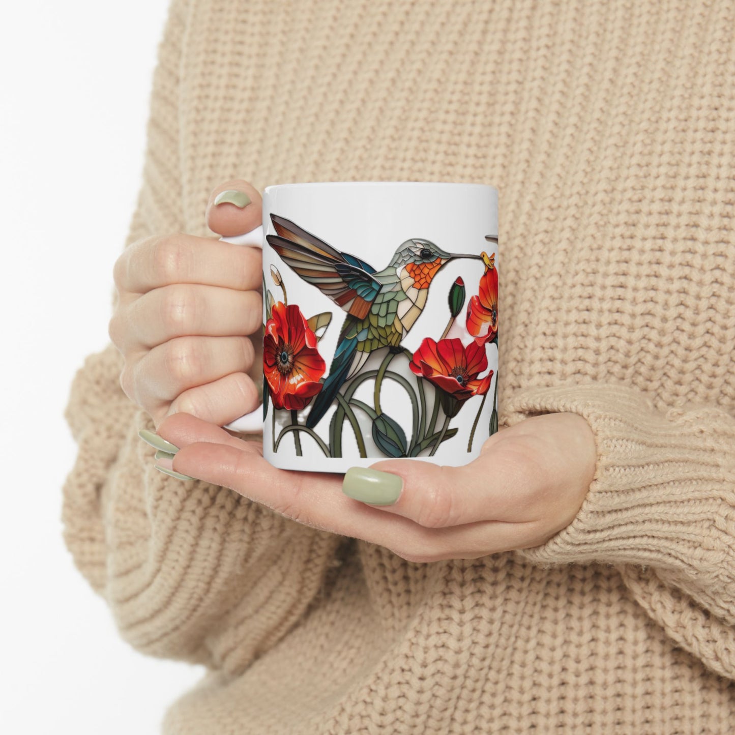 Artistic Mug - Hummingbirds
