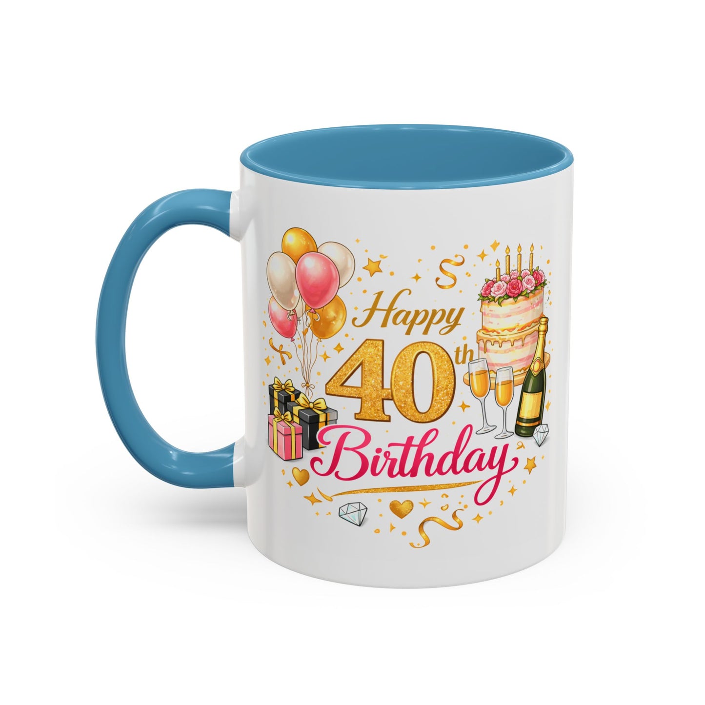 Birthday Mug - Happy 40th