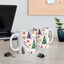 Christmas Mug - Trees Candy Stars Ornaments Pattern