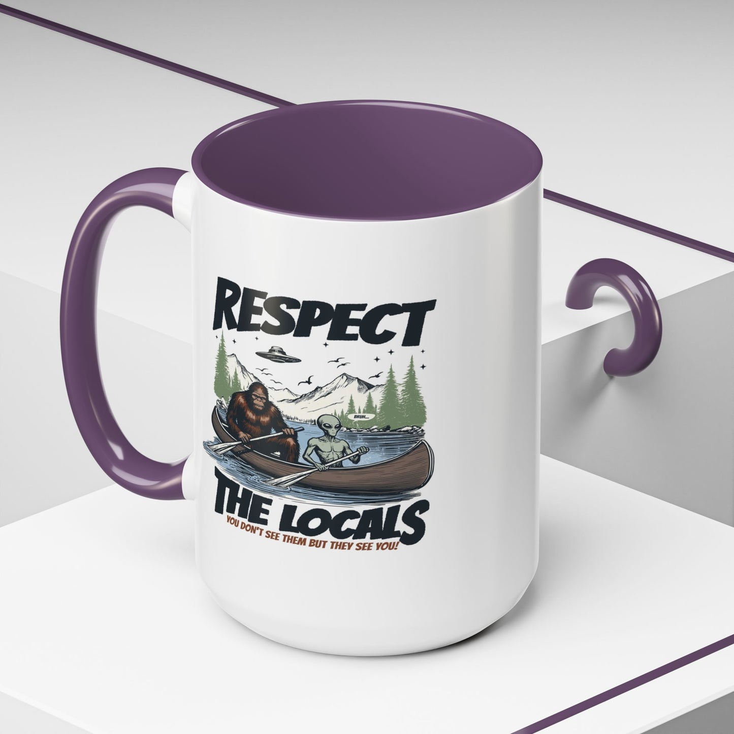 Alien Mug - Respect The Locals
