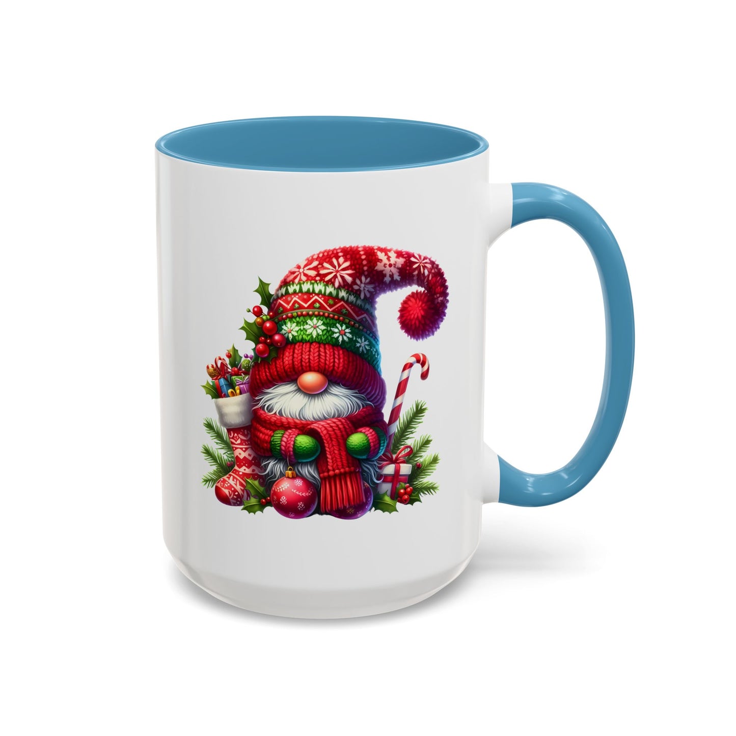 Christmas Mug - Gnome and Candy Cane