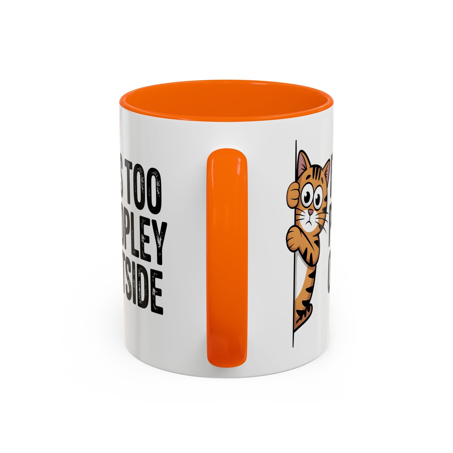 Animal Mug - It's Too Peopley Outside