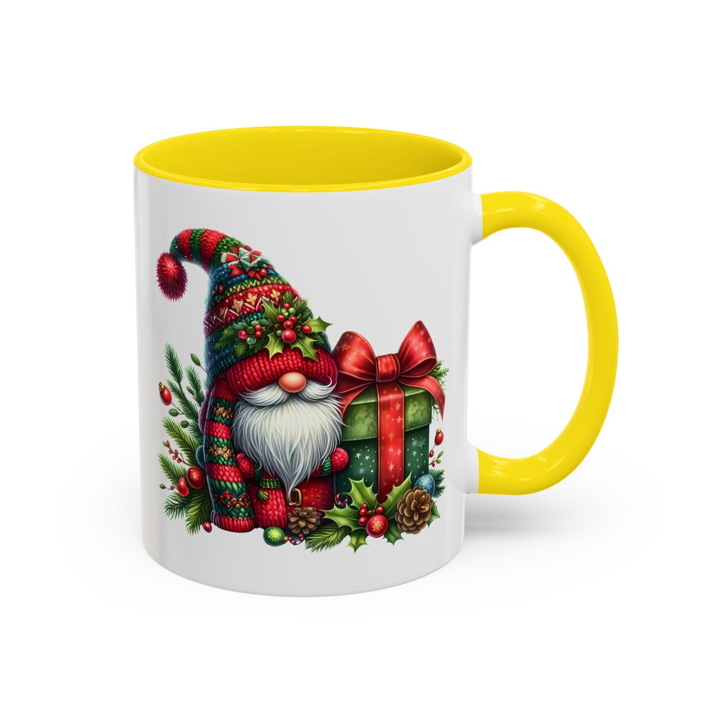 Christmas Mug - Gnome and Present