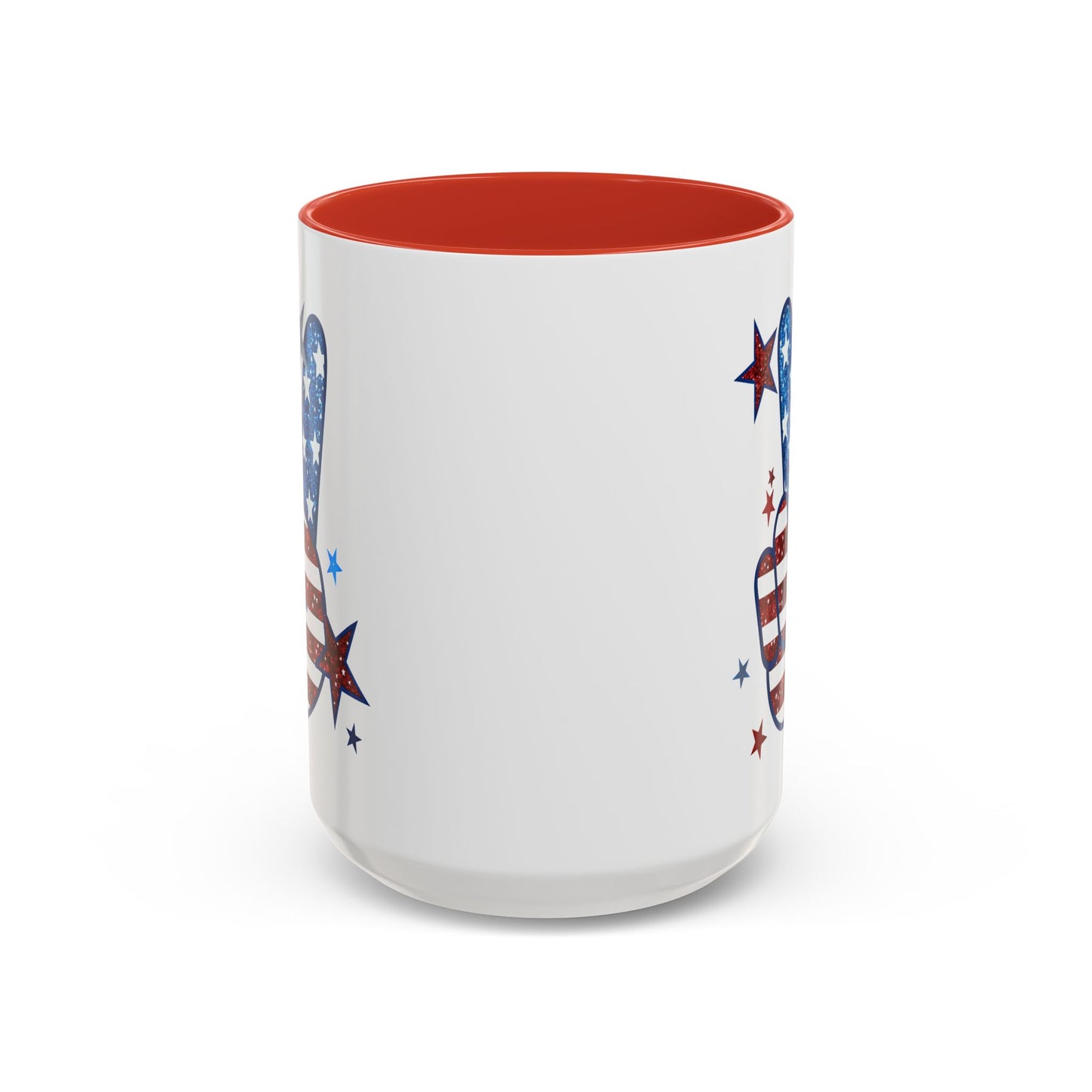 4th of July Mug - America Peace Sign