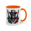 4th of July Mug - Skeleton with American Flag