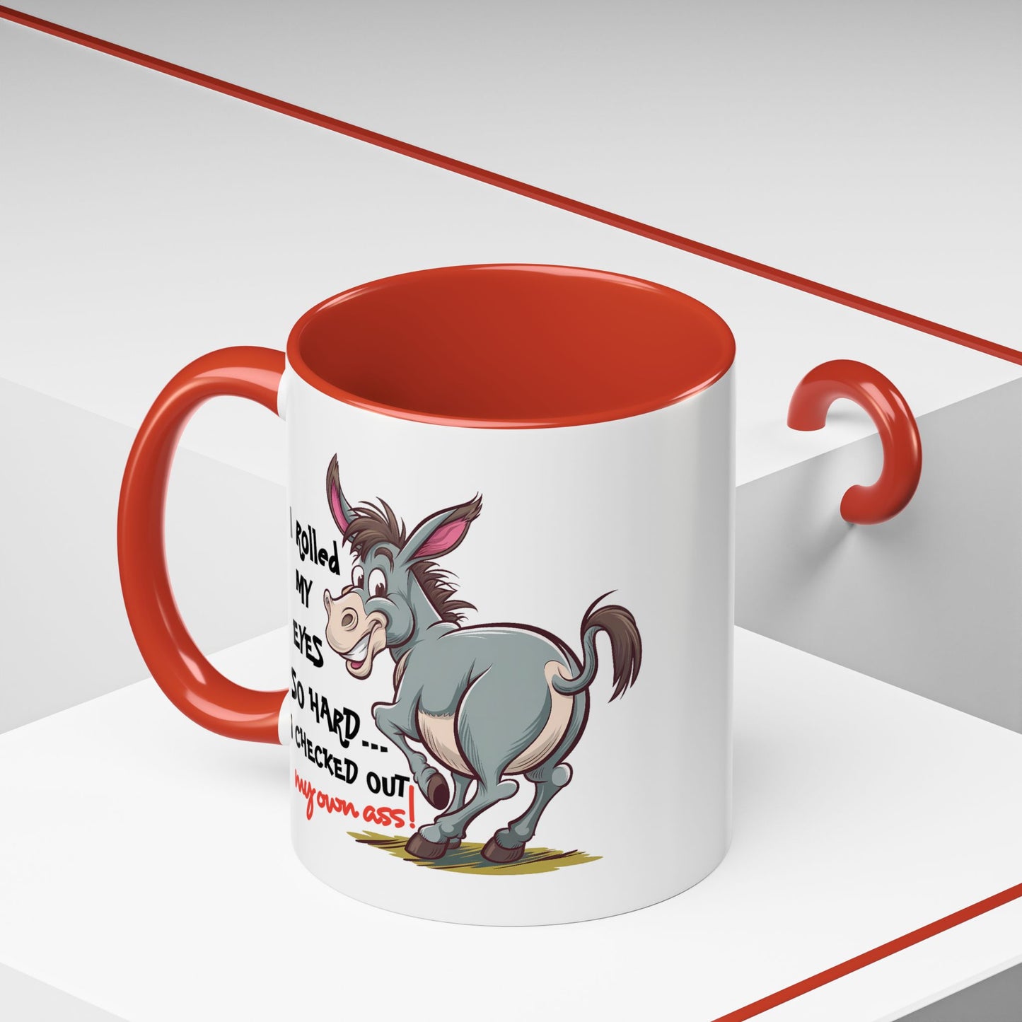 Adult Mug - I Rolled My Eyes So Hard