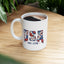 4th of July Mug - USA EST 1776 Floral