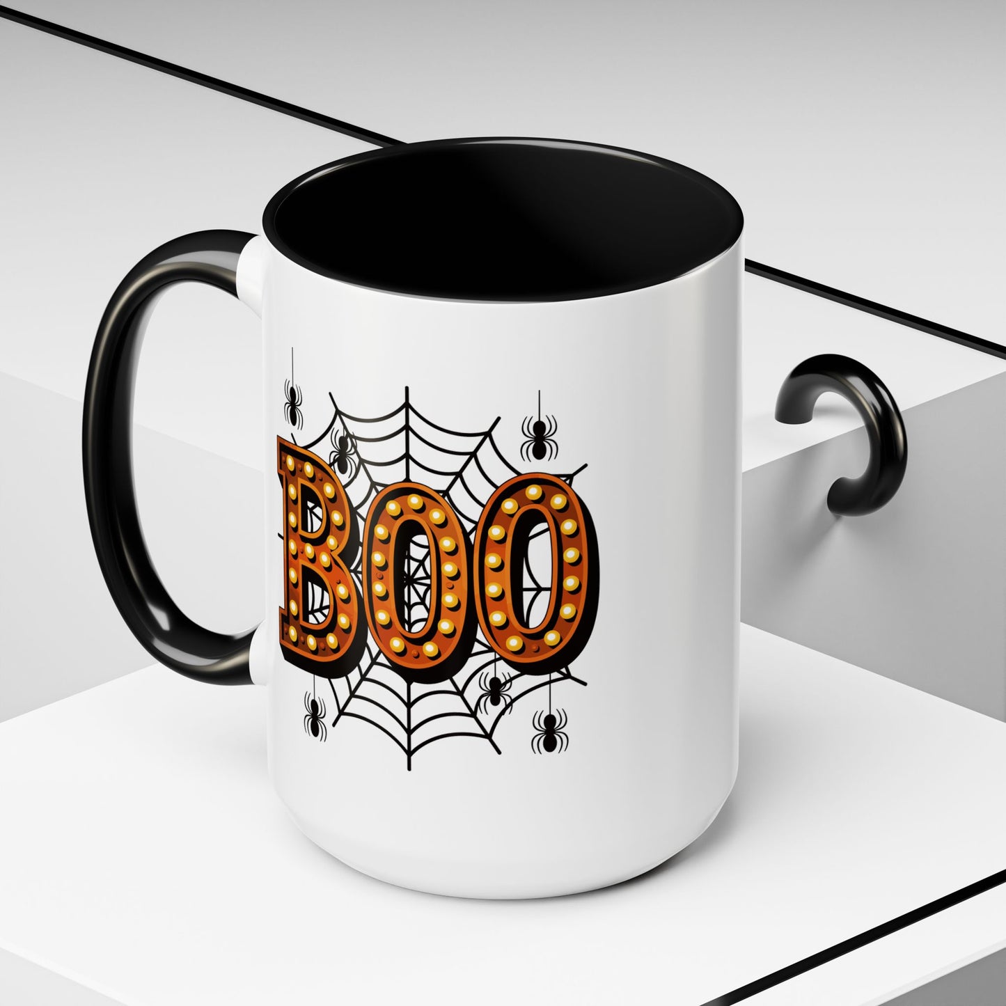 Halloween Mug - Boo Spider Web