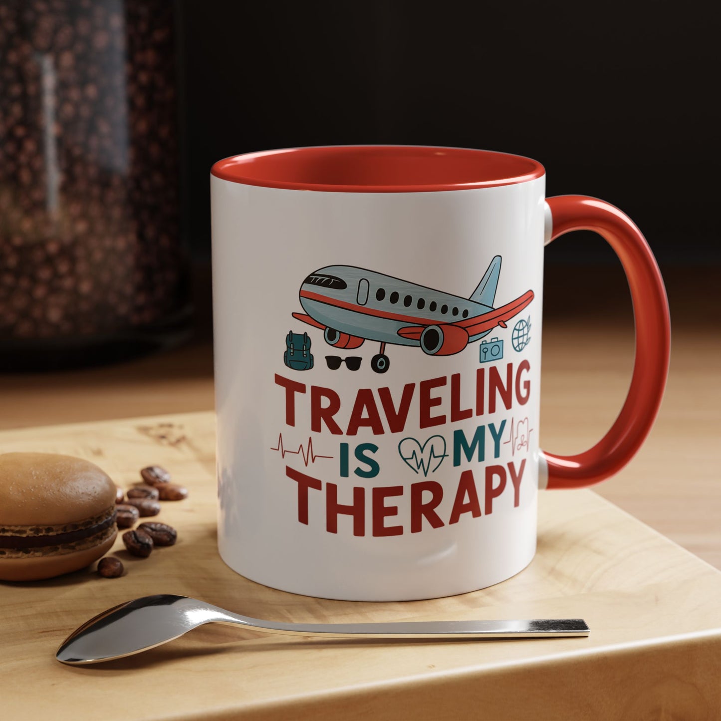 Adventure Mug - Traveling Is My Therapy