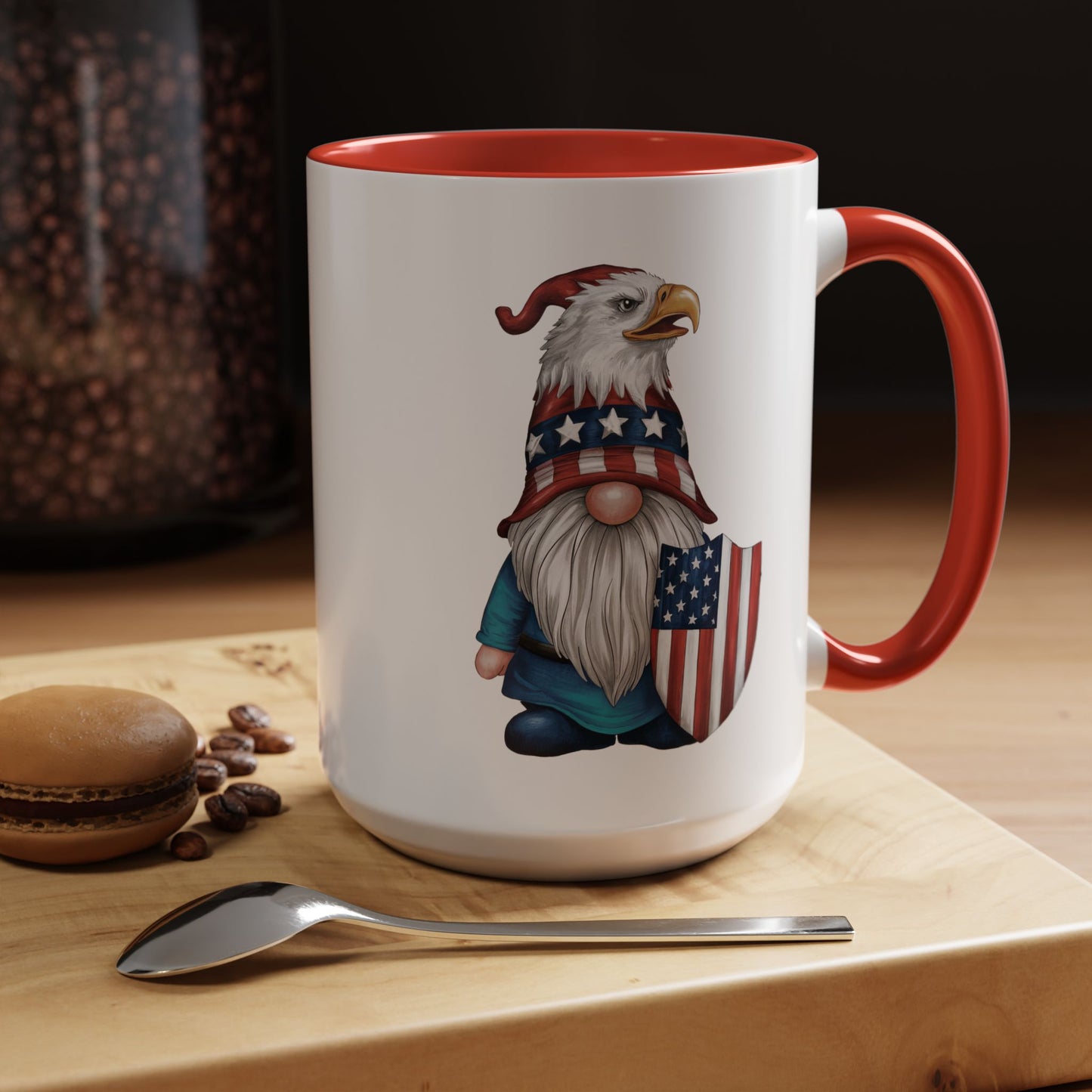 4th of July Mug - American Gnome 17