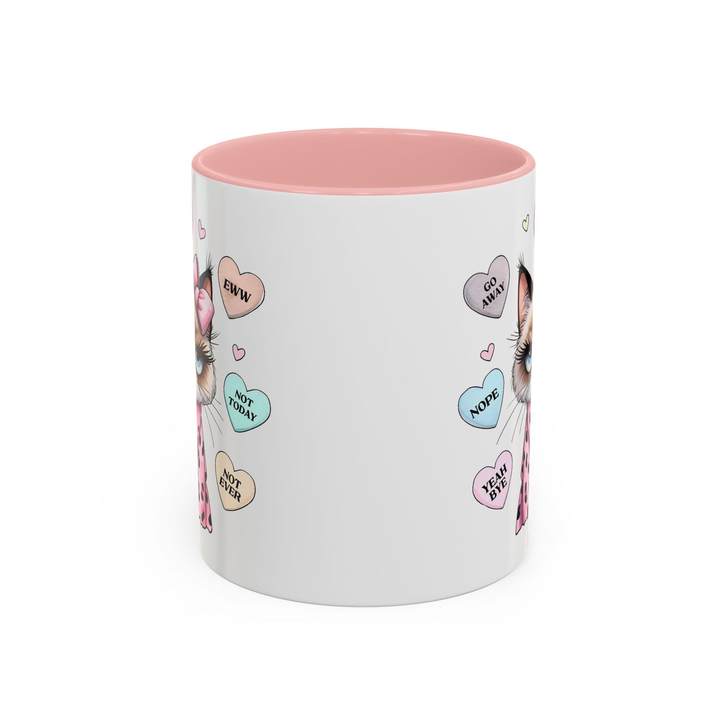 Animal Mug - Conversation Hearts
