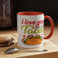 Anniversary Mug - I Love You More Than Tacos