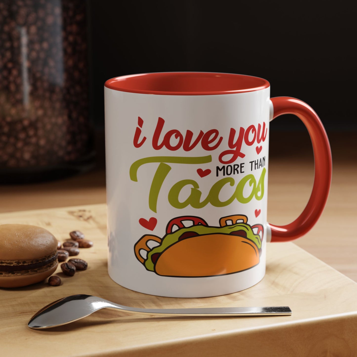 Anniversary Mug - I Love You More Than Tacos