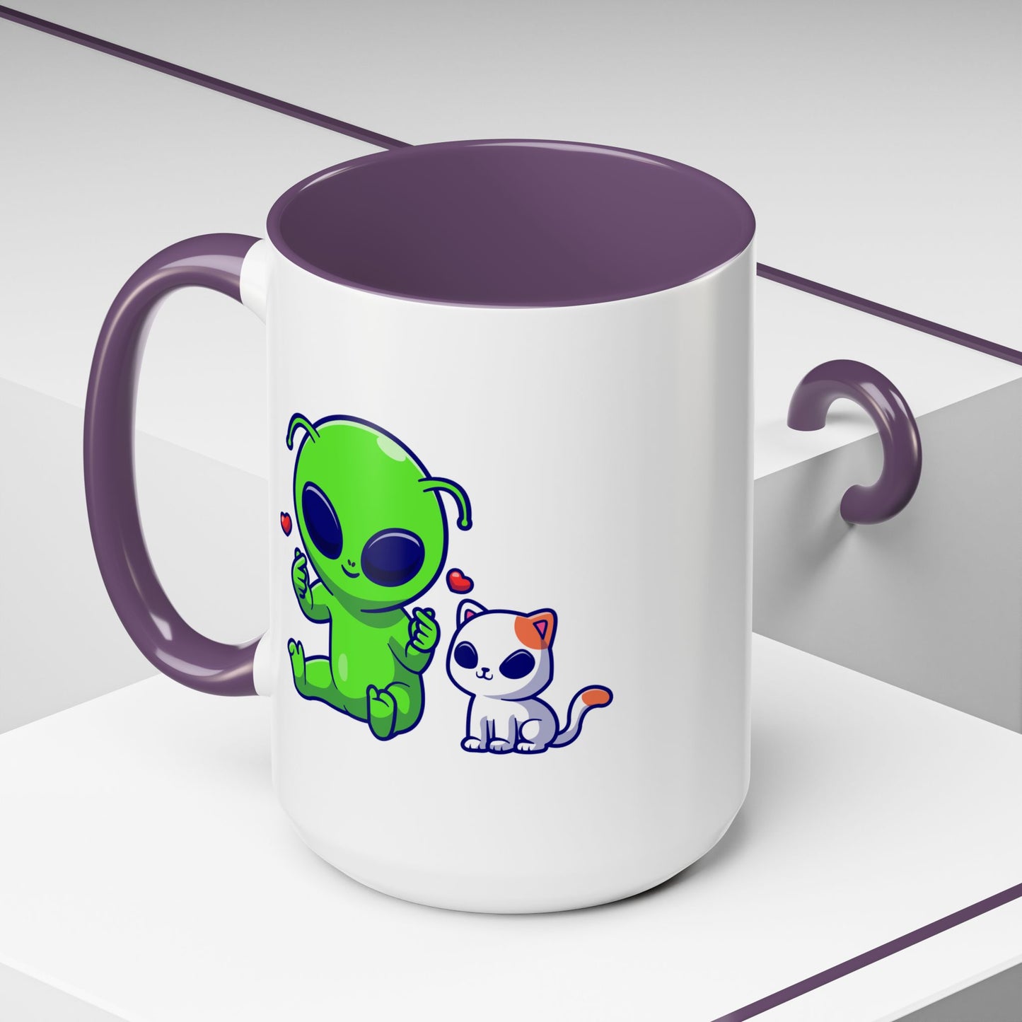 Alien Mug - Cute Alien Cat