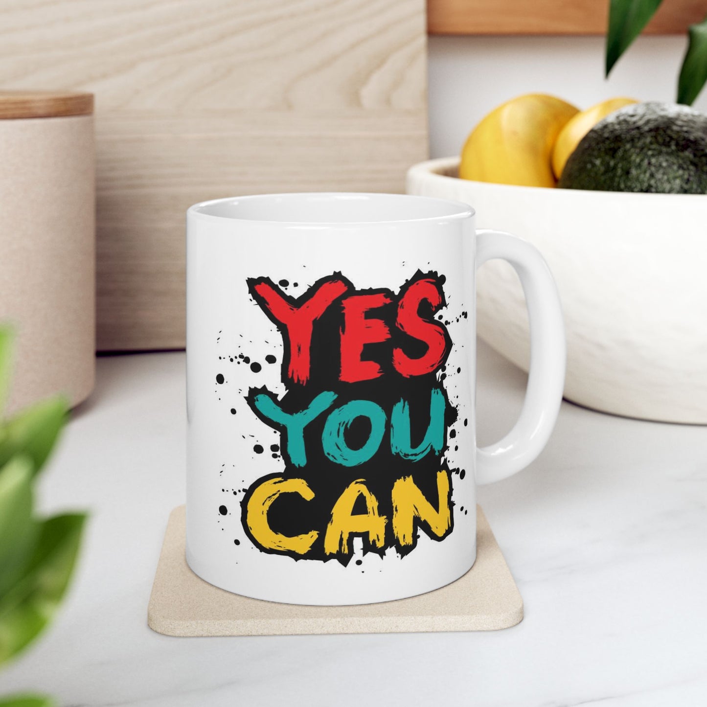 Motivation Mug - Yes You Can