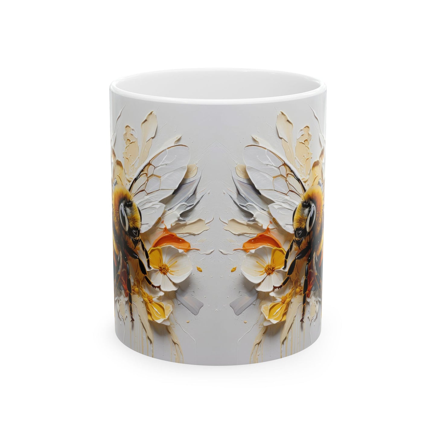 Artistic Mug - Bee Oil Painting