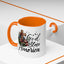 4th of July Mug - God Bless America Cross Flag