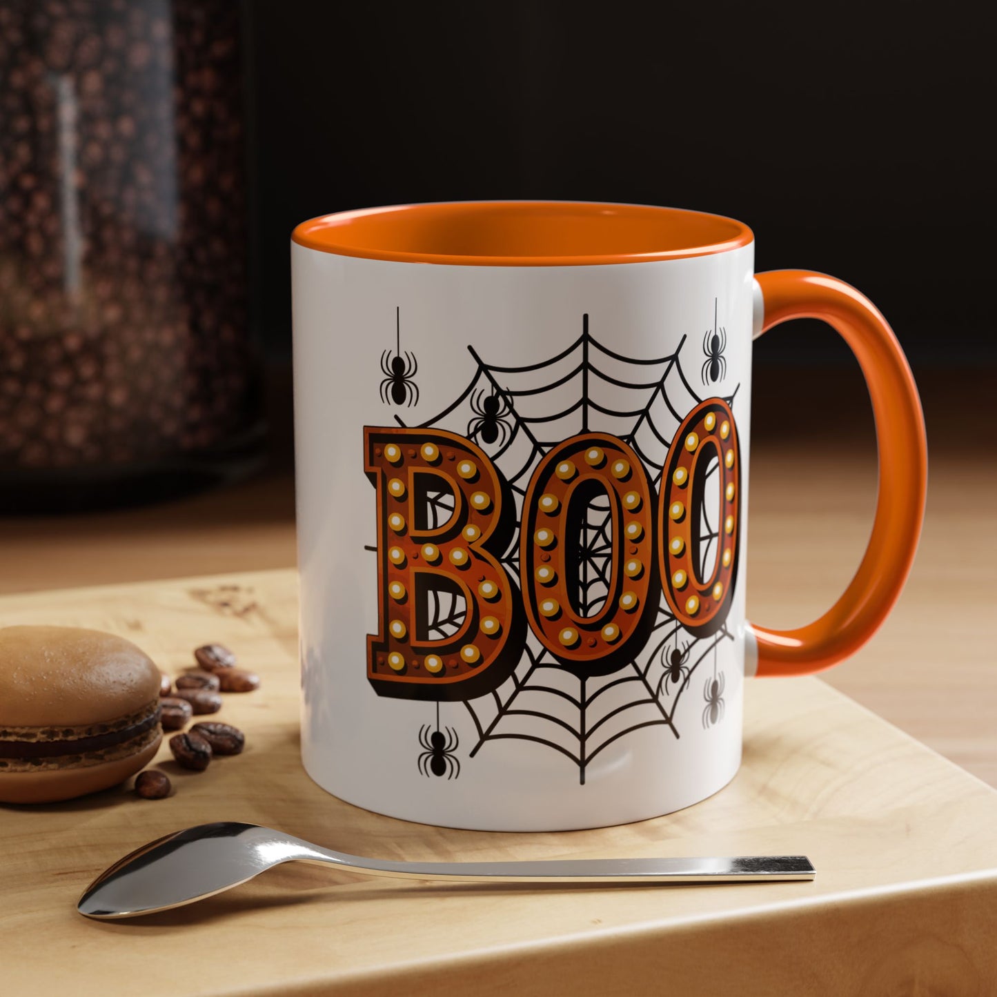 Halloween Mug - Boo Spider Web