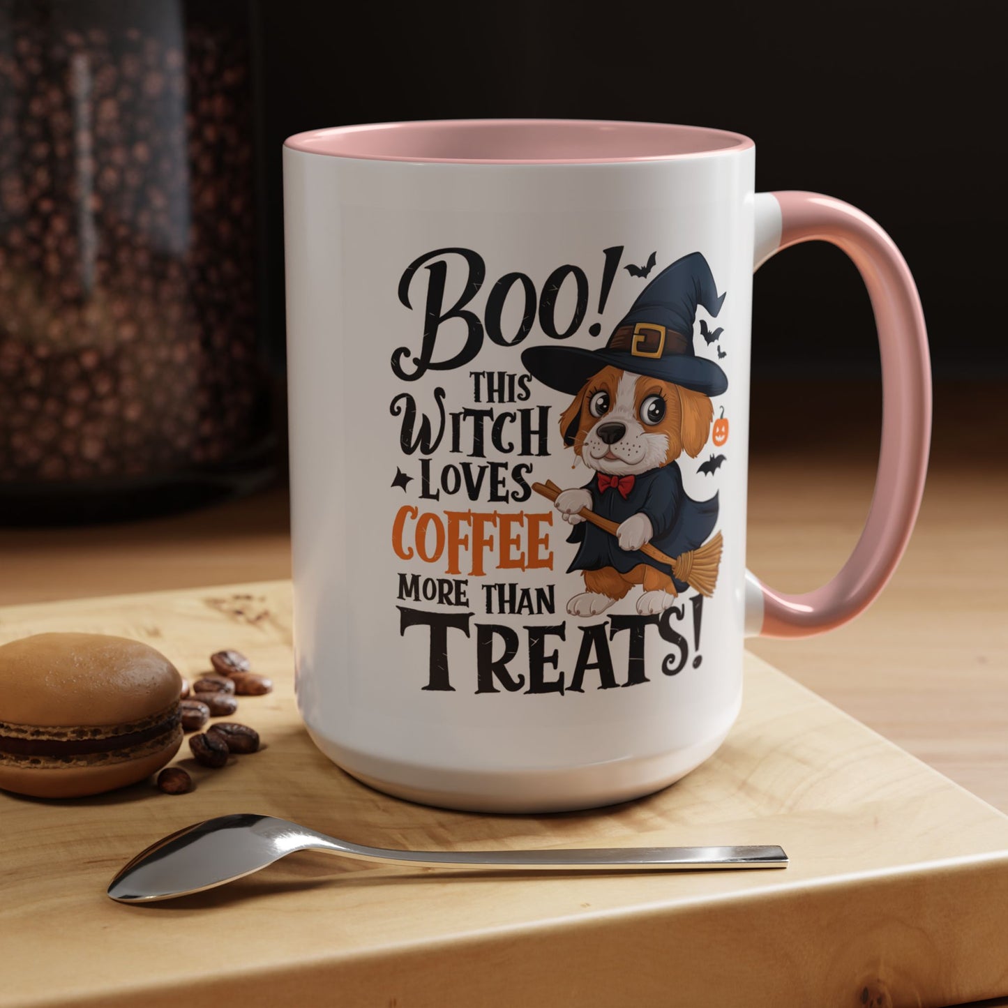 Halloween Mug - Puppy Witch