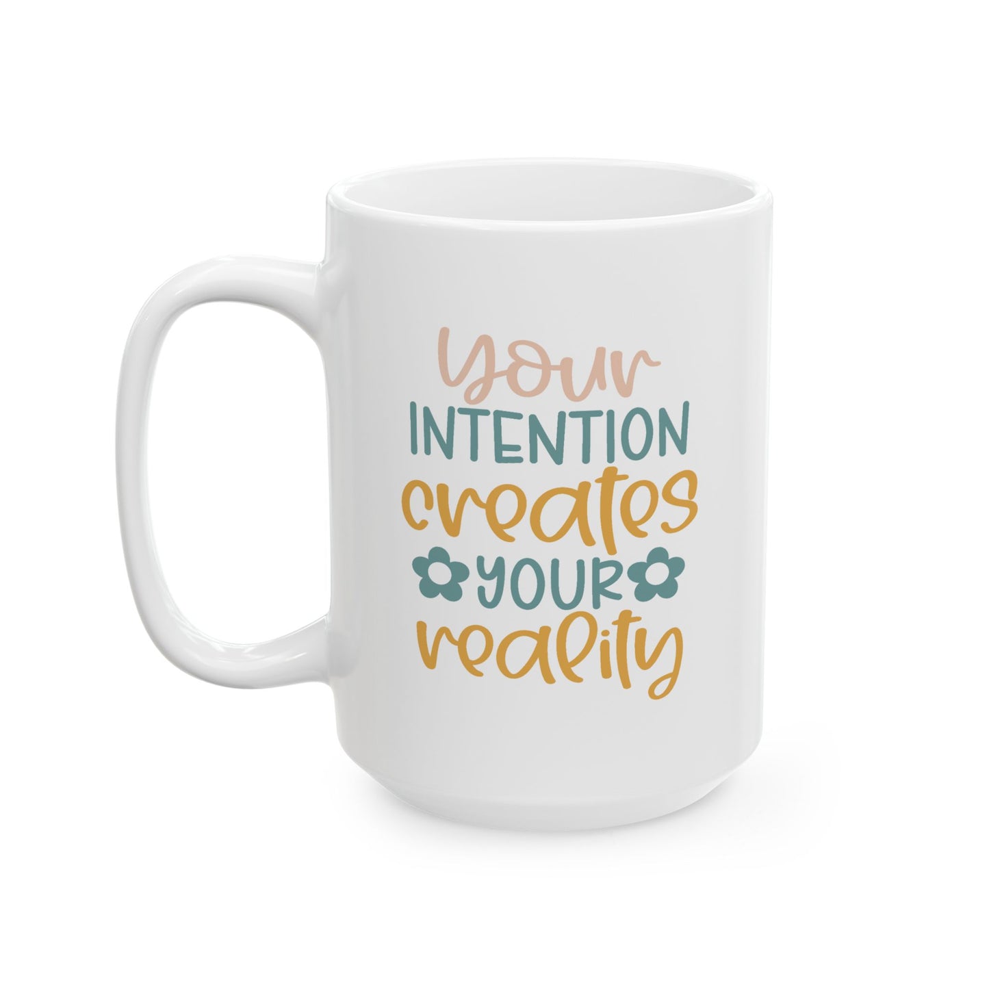 Motivation Mug - Your Intention Creates Your Reality