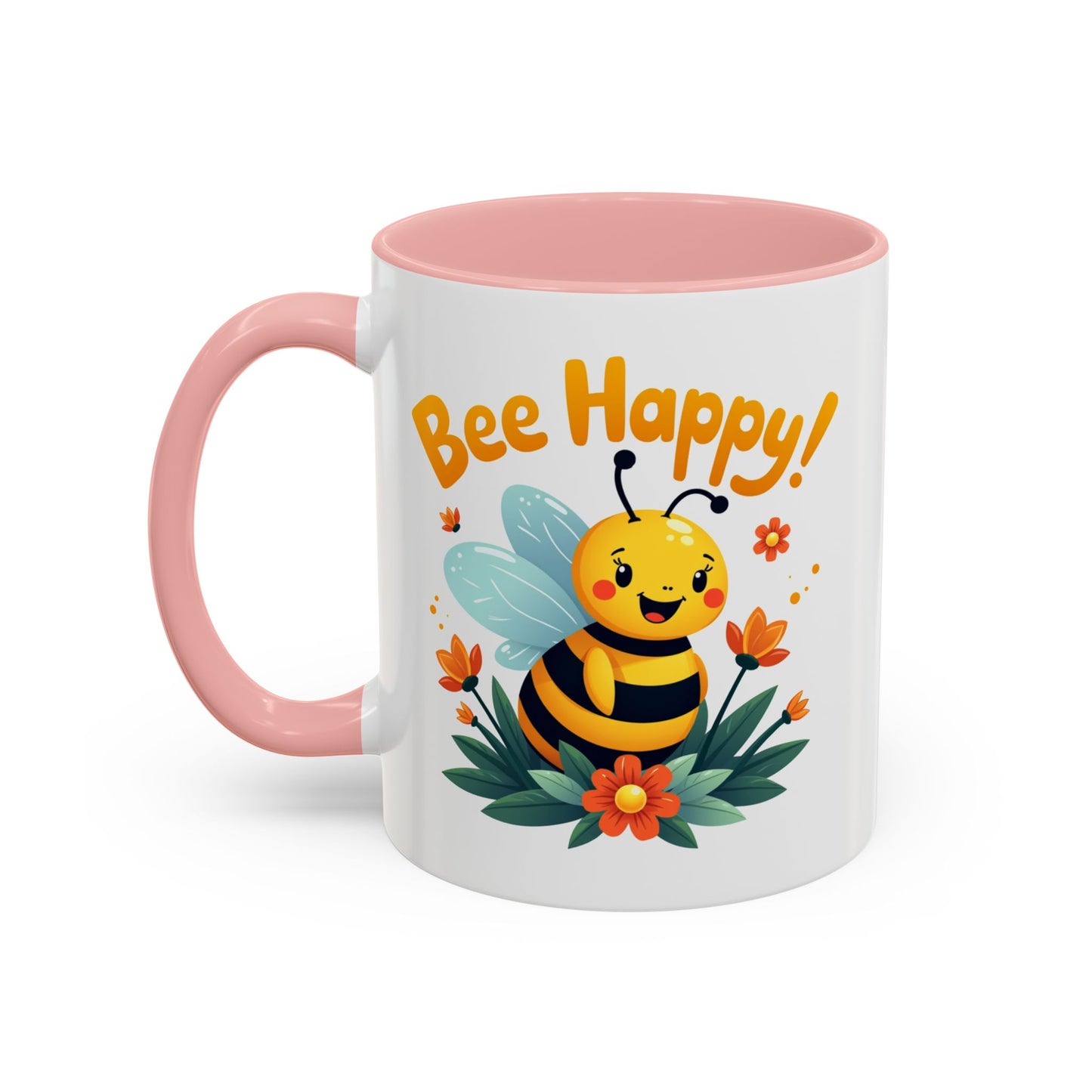 Motivation Mug - Bee Happy